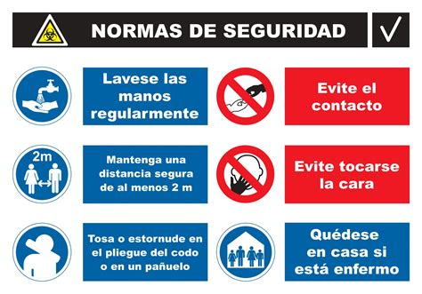 Cartel Normas Seguridad S