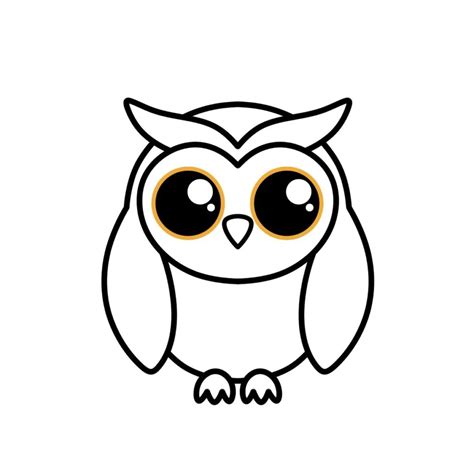 How To Draw A Cute Owl