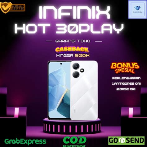 Jual Infinix Hot Play GB GB Garansi Resmi Infinix Tahun