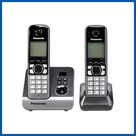 Panasonic KX TG6724Klassisches Schnurlostelefon Mit AnrufbeantworterDas