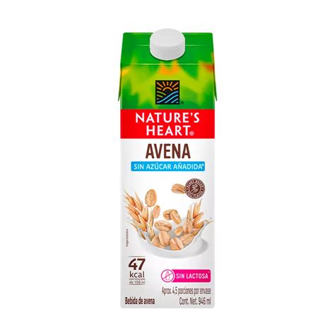 Avena Natural Heart X 946ml Sin Azucar Añadida Home Sentry