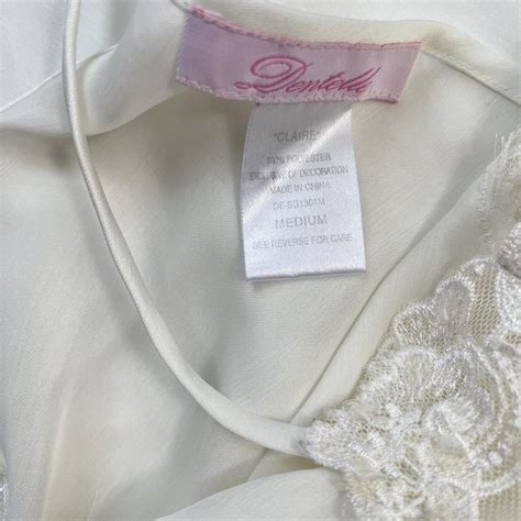 Sheer Cream Lace Lingerie Slip Dress Lingerie Depop