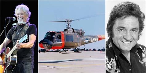 That time Kris Kristofferson stole a US Army helicopter and landed it ...