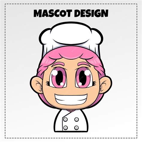 Premium Vector | Vector Food Chef Logo Mascot Illustration Vector Design