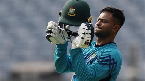 Icc World Cup 2023 Why Is Shakib Al Hasan Not Playing In Ind Vs Ban Sportstar