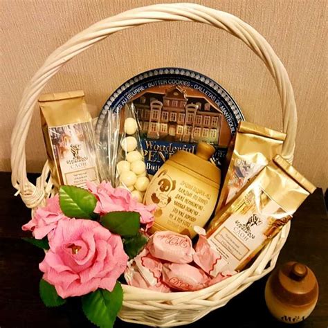 корзина с подарками на день рождения своими руками