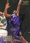 Marcus Camby Autographed Basketball Card Toronto Raptors Fleer