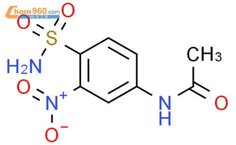 90223 44 2 Acetamide N 4 aminosulfonyl 3 nitrophenyl 化学式结构式分子式