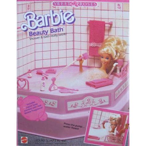 Barbie バービー Sweet Roses Beauty Bath Playset Working Shower And Bath