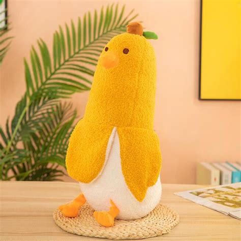 197 Inches Cute Banana Duck Plush Toycreative Banana Plush Animal