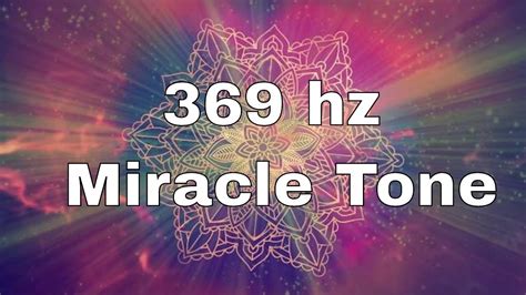 369 Hz Frequency Positive Transformation Pure Tone Powerful Healing