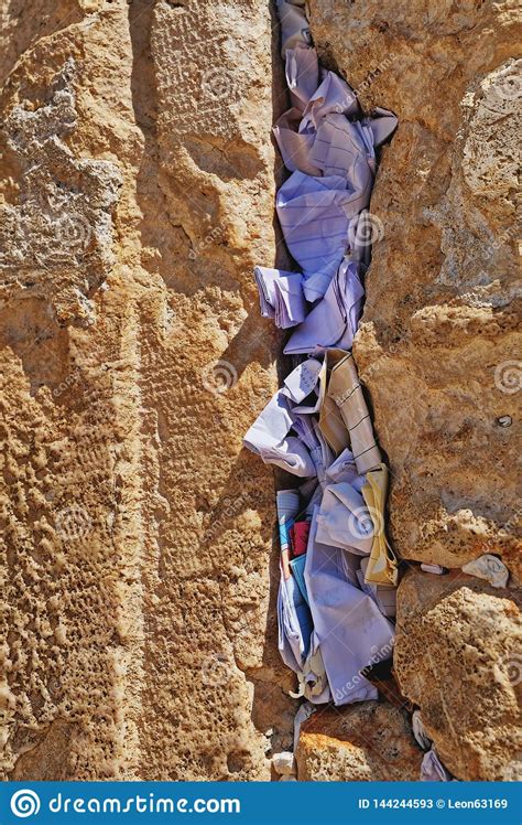 Jerusal N Pared Occidental Imagen De Archivo Imagen De Sido Rezos