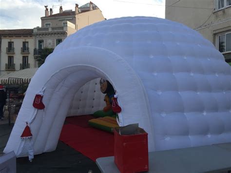 Location Igloo Gonflable Lumineux Air Bambino