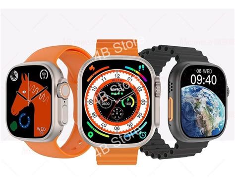 Smartwatch W68 Ultra Serie 8 Ip68 Nfc Tela 2 Pol 49mm Iwo