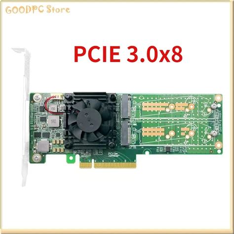 Expansion Card Pcie X To Quad M Nvme Ssd Swtich Adapter Card For