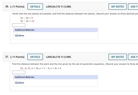 Solved 28 [0 1 Points Details Previous Answers Larcalc10