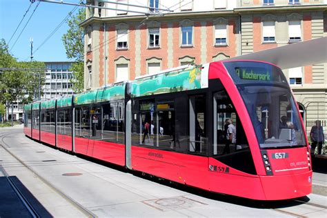 Bernmobil Siemens Combino Tram Be 6 8 XL 657 Strassenbah Flickr