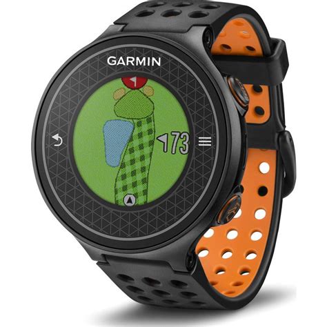 Garmin Approach S6 Gps Golf Watch Orange Black Sportique