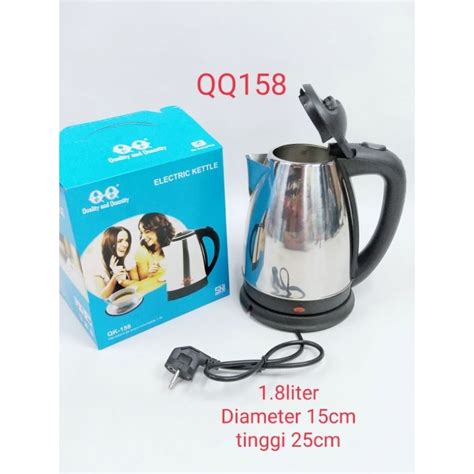 Jual Teko Listrik Kettle Listrik Ketel Listrik QQ 1 8L Pemanas Air