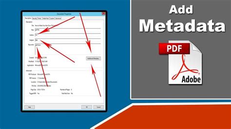 How To Add Metadata To A Pdf File With Adobe Acrobat Pro Ads