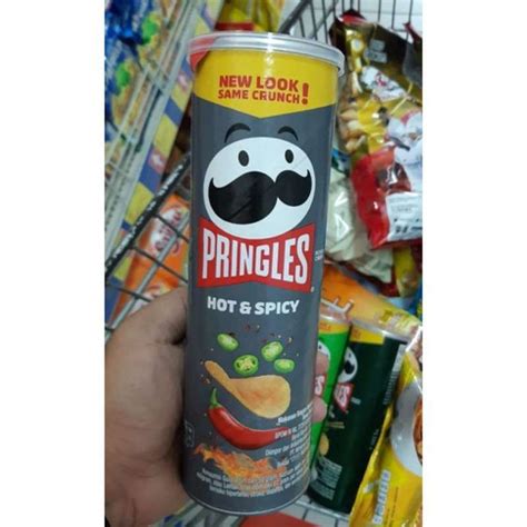 Jual Pringles Potato Chip 170gr Hot Spicy Salt Seaweed Original Saucy Bbq Sour Onion Hot Spicy