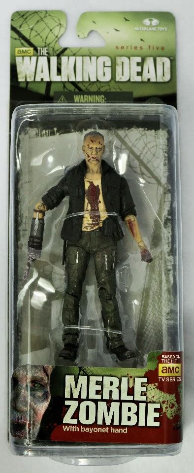 AMC Walking Dead Merle Dixon Zombie Action Figure Series 5 McFarlane Toy | The Wild Robot!