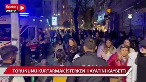 Kadıköy de torununu kurtarmak isterken tramvayın altında kalan kadın