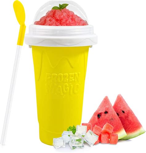 Slushie Cup Maker Squeeze Diy Quick Frozen Magic Cup Slushy Maker Cup