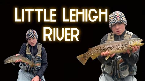 Fly Fishing The Little Lehigh River For Trout Big Browns And Brookies