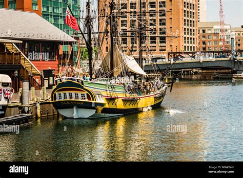 Boston Tea Party Ships & Museum Boston, Massachusetts, USA Stock Photo ...