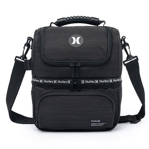 Lancheira T Rmica Hurley Bolsa Porta Marmita Lanche Academia Fitness