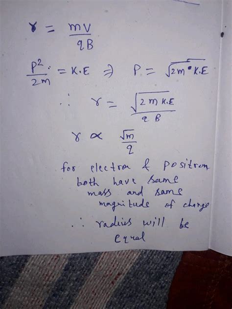 An Electron Enters A Uniform Magnetic Field With A Path Perpendicular