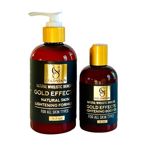 Gold Effects Lightening Duo | Skin Brightening Bundle | GoldnSkin