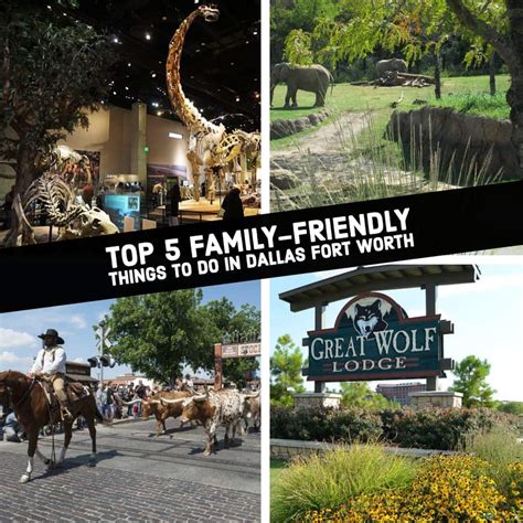 Top 5 family-friendly things to do in Dallas - Fort Worth Area