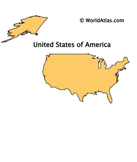 United States Map - World Atlas