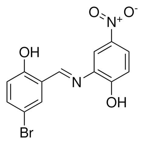 4 BROMO 2 2 5 BROMO 2 HYDROXYBENZYLIDENE AMINO PHENYL IMINO METHYL