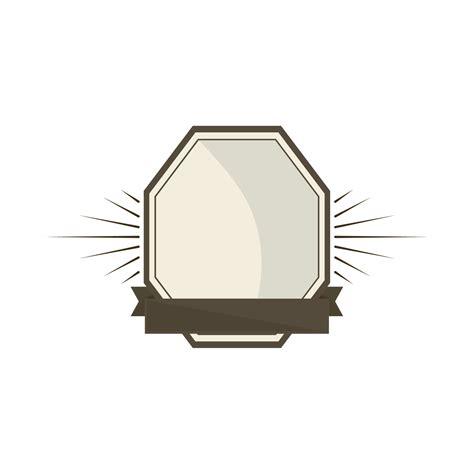 badge and ribbon 10793831 Vector Art at Vecteezy