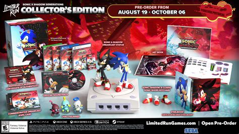 Sonic X Shadow Generations Collectors Edition Available For Pre Order At Lrg Ps5ps4xbsxbo