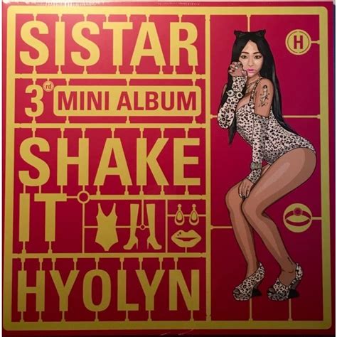 SISTAR Shake It 3rd Mini Album HYOLYN ジャケット CD 韓国盤 8804775063305