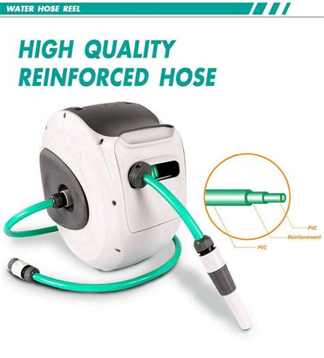 20m Retractable Garden Hose Reel — Off The Back