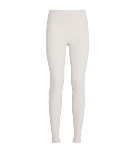 Alo Yoga white Airbrush Leggings | Harrods UK