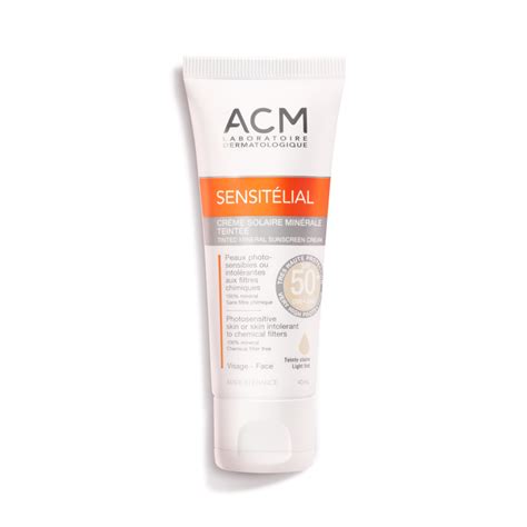 ACM SENSITÉLIAL CRÈME MINÉRALE SPF50 TEINTE 40ml OnePara Store