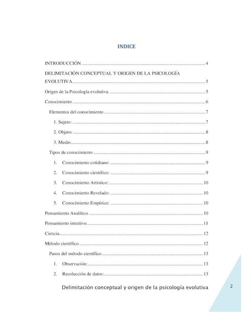 Pdf Delimitaci N Conceptual Y Origen De La Psicolog A Evolutiva