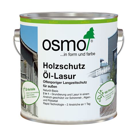 Osmo Holzschutz Öl Lasur Effekt