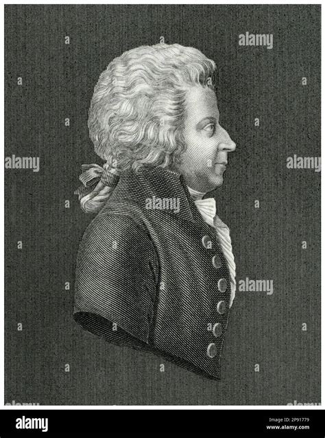 Wolfgang Amadeus Mozart 1756 1791 Composer Portrait Engraving By