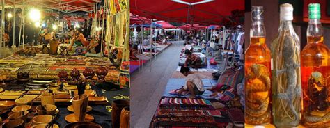 Luang Prabang Night Market - a must visit in Luang Prabang