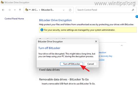 How To Disable Device Encryption In Windows Wintips Org