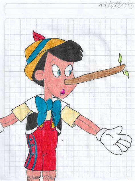 Pinocchio's Nose Growing by matiriani28 on DeviantArt