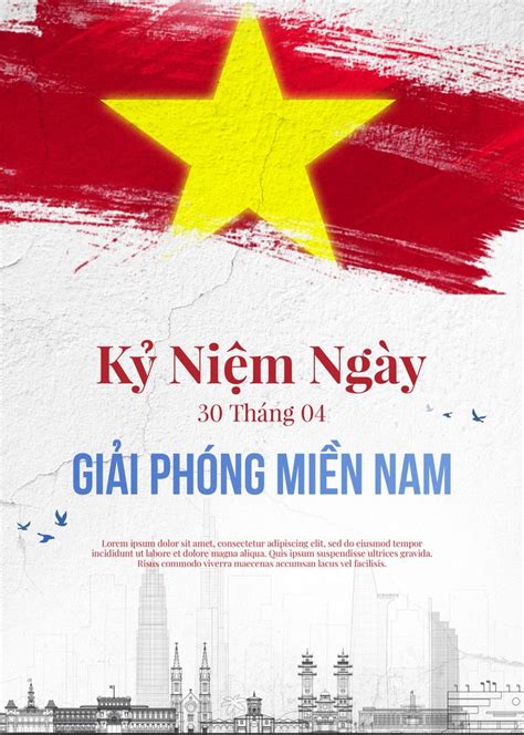 Poster Vietnam Reunification Day Psd Free Download Pikbest