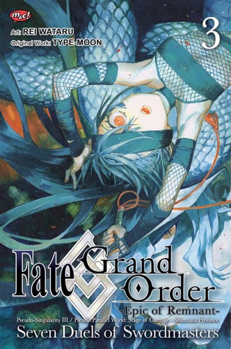 Buku Komik Fate Grand Order Epic Of Remnant Seven Duels Of